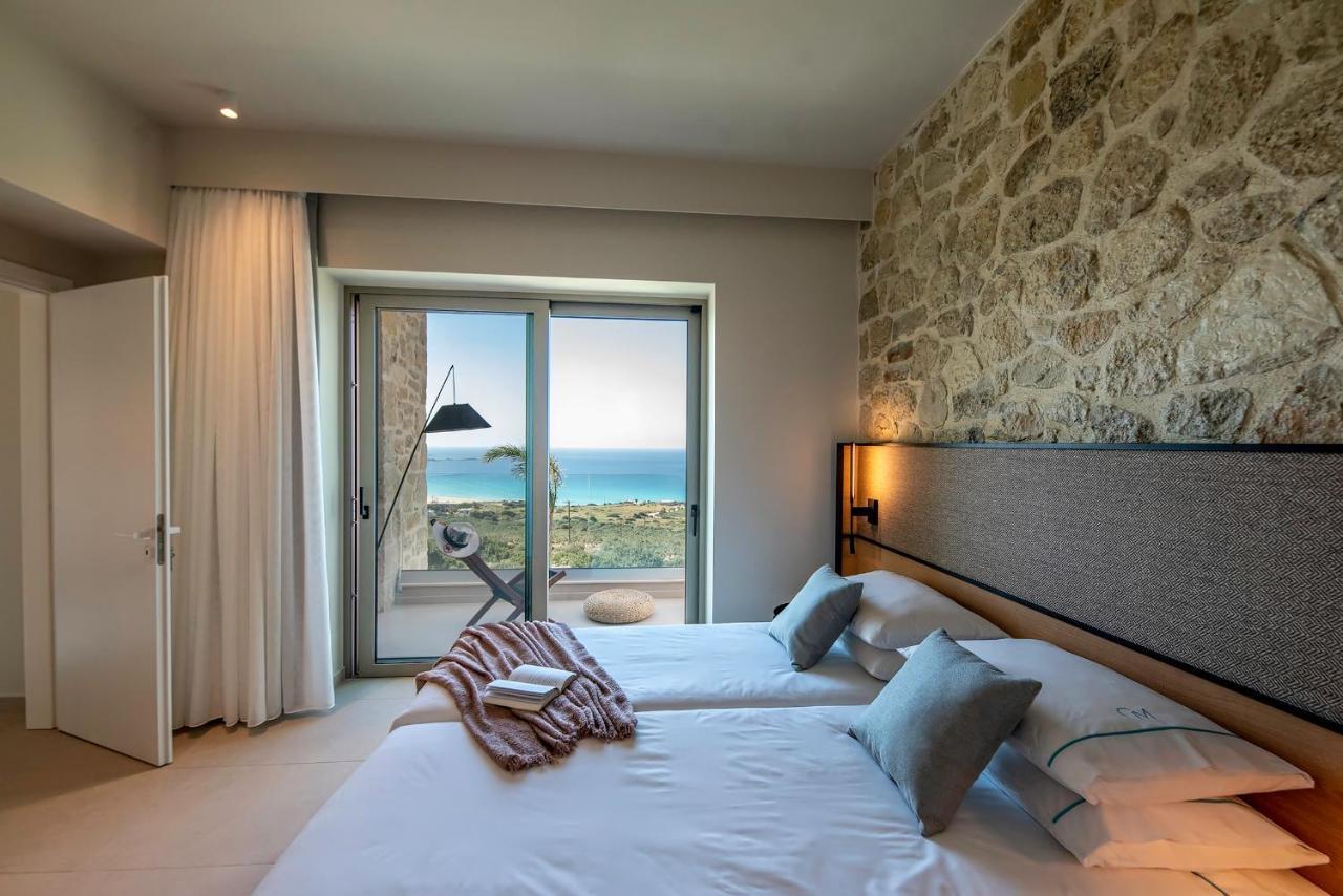 Cielo E Mare Villas I "Free" Heated Pools & Seaview Falasarna Bagian luar foto