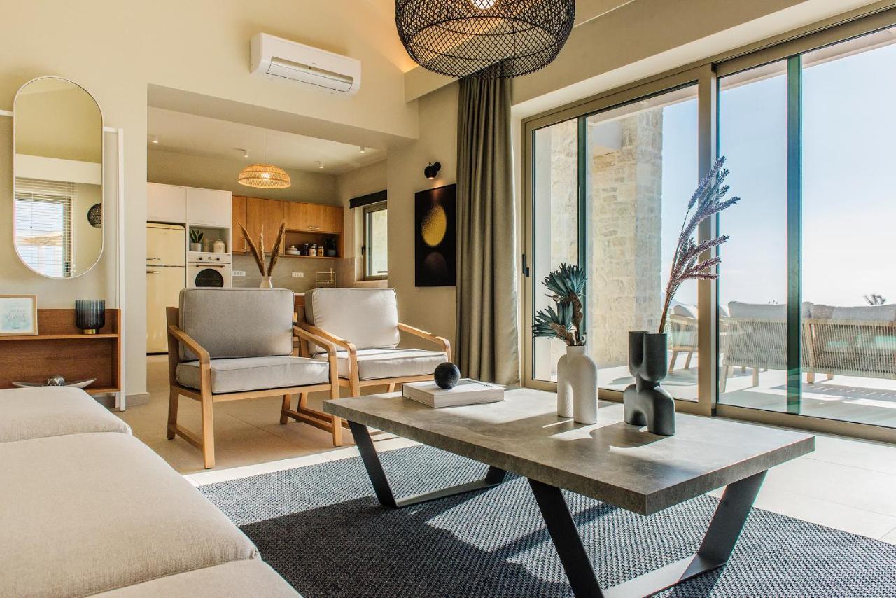 Cielo E Mare Villas I "Free" Heated Pools & Seaview Falasarna Bagian luar foto