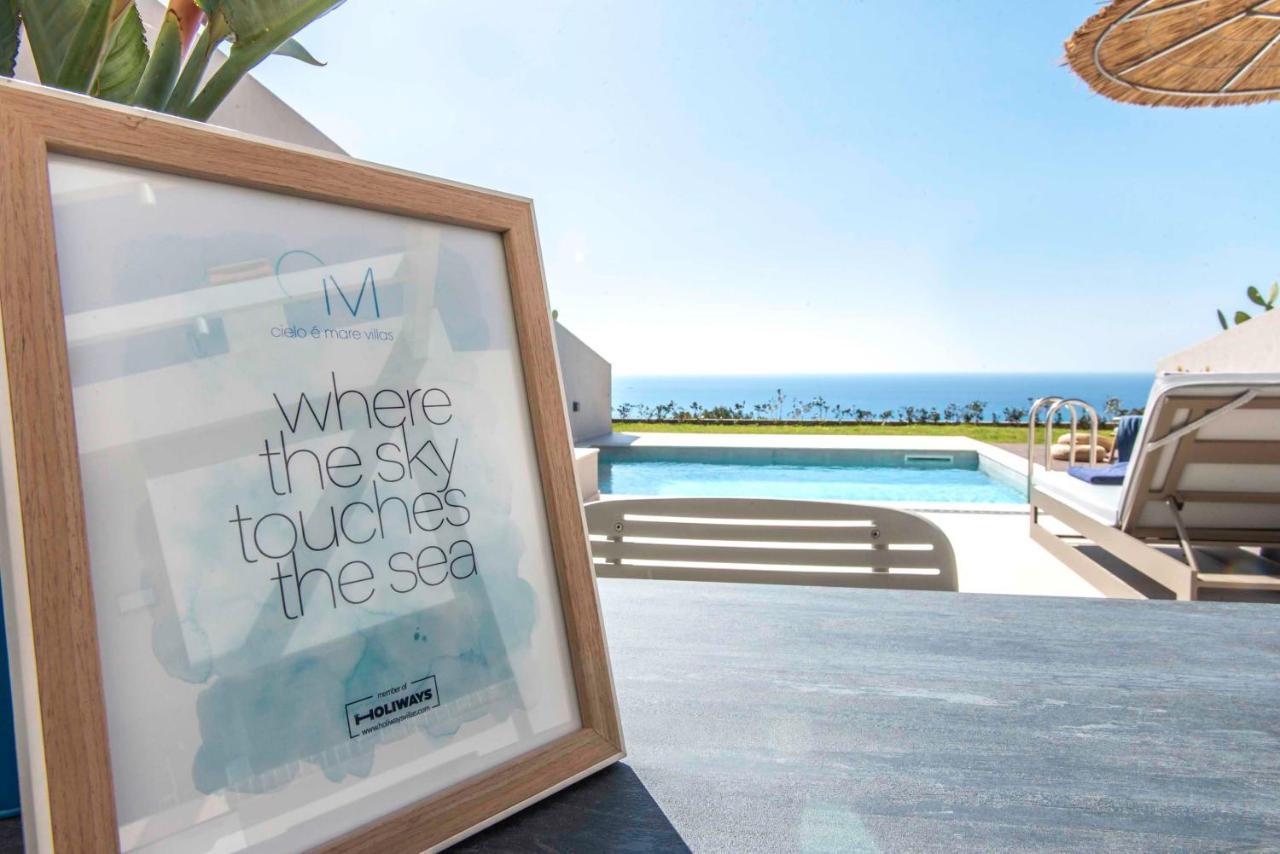 Cielo E Mare Villas I "Free" Heated Pools & Seaview Falasarna Bagian luar foto