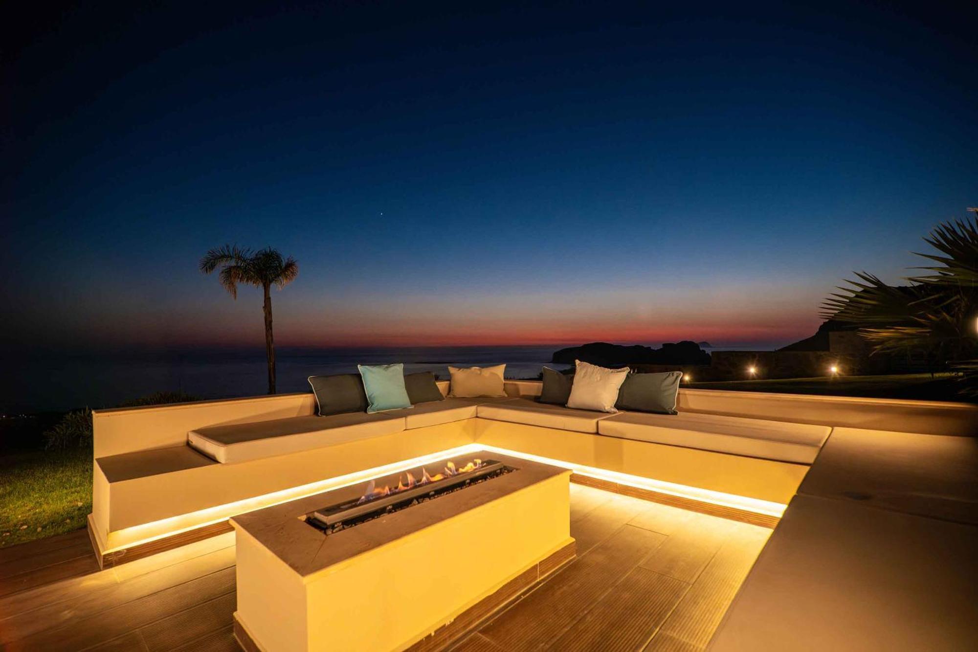 Cielo E Mare Villas I "Free" Heated Pools & Seaview Falasarna Bagian luar foto