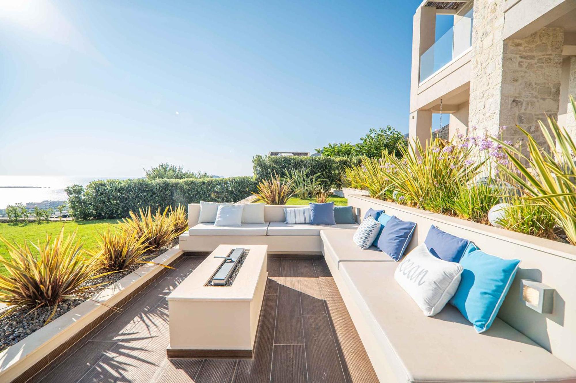 Cielo E Mare Villas I "Free" Heated Pools & Seaview Falasarna Bagian luar foto