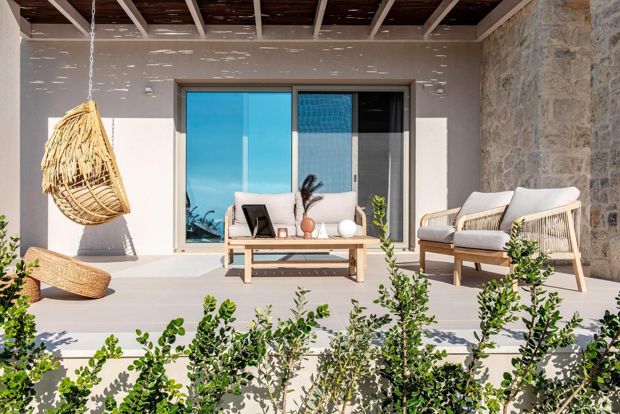 Cielo E Mare Villas I "Free" Heated Pools & Seaview Falasarna Bagian luar foto