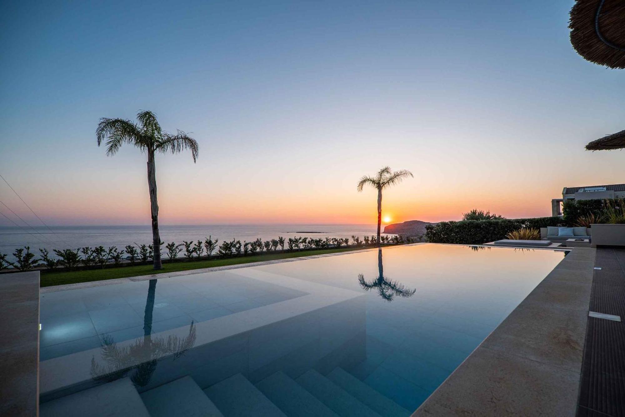 Cielo E Mare Villas I "Free" Heated Pools & Seaview Falasarna Bagian luar foto