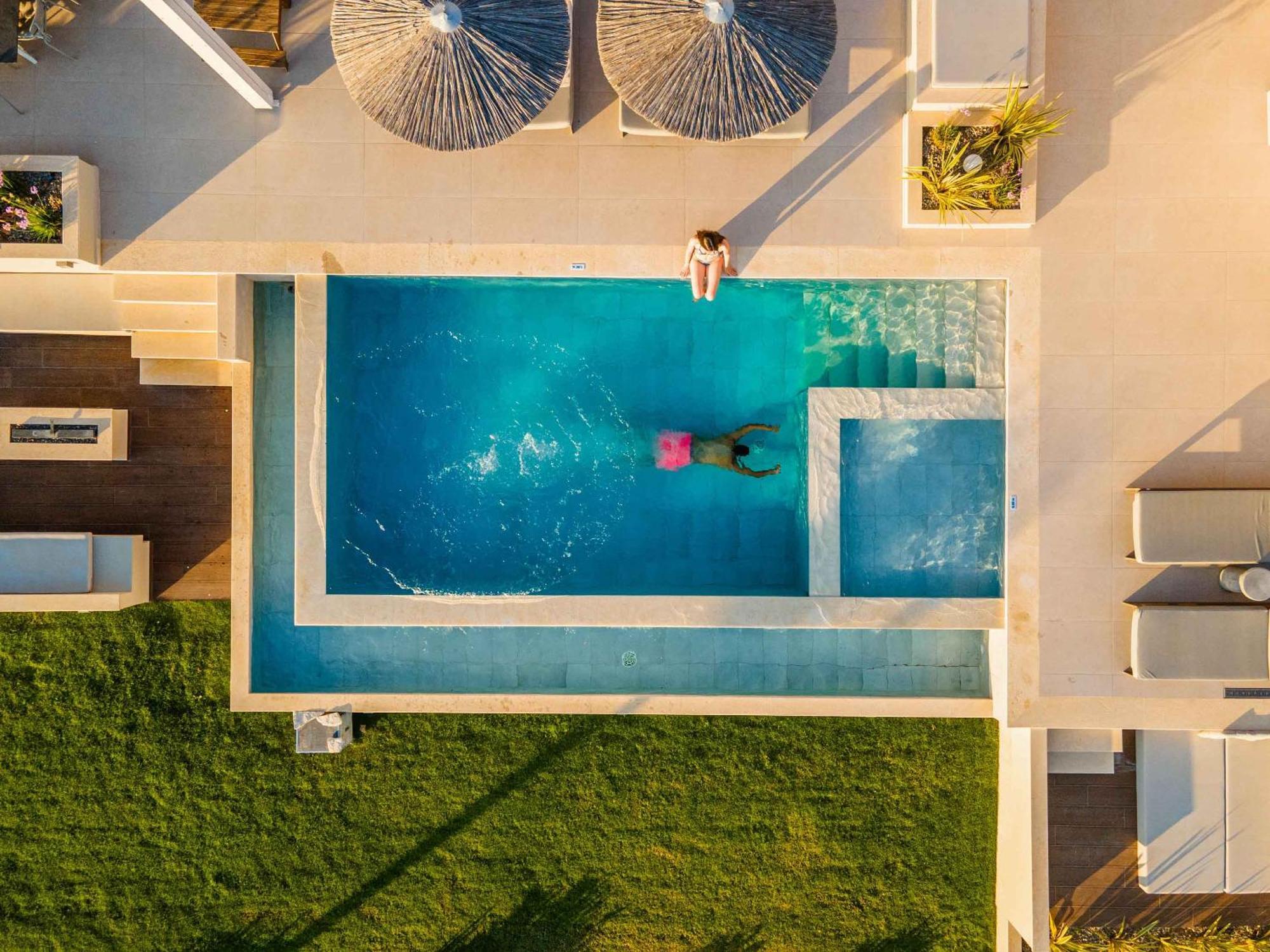 Cielo E Mare Villas I "Free" Heated Pools & Seaview Falasarna Bagian luar foto